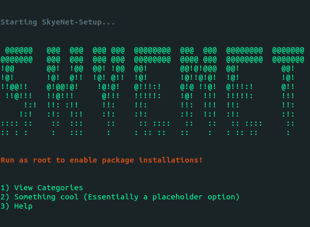 SkyeNet-Setup: My Personal Toolbox